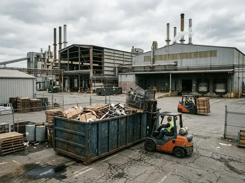 industrial-factory-scrap-conta-003 — frequently asked questions, Cheap Roll-off Dumpster Rentals in Lockport, IL